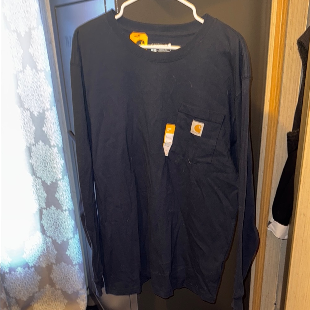 Carhartt Men's Long Sleeve Tee - Navy